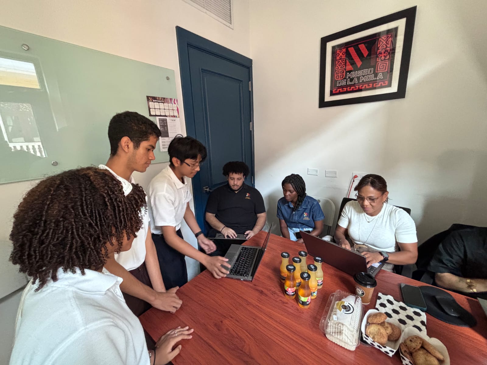 Team workshop at Museo de la Mola